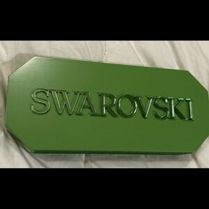 Swarovski Emerald Green Retail Display Block